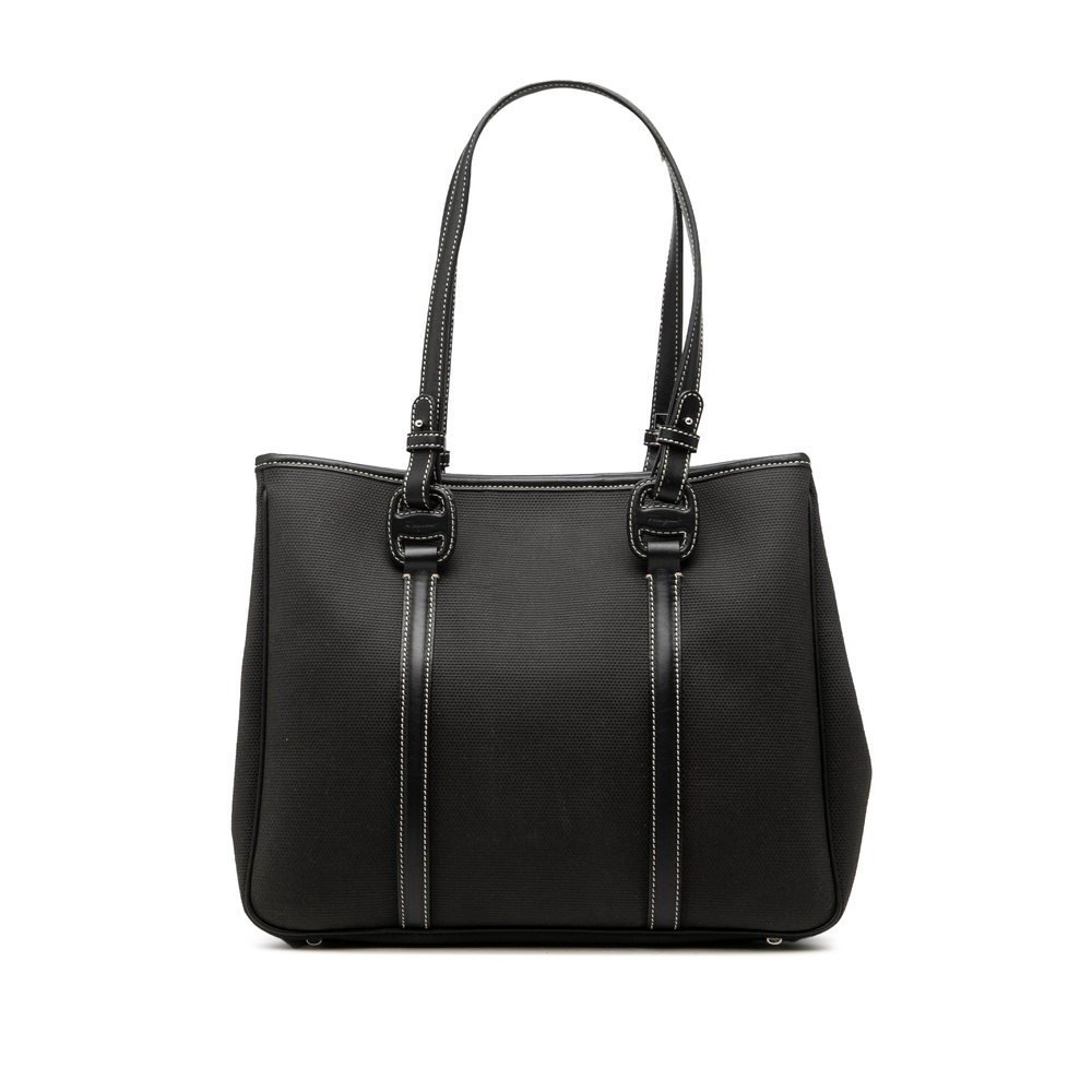 Pre-Loved Ferragamo Canvas Tote